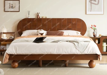 1.8 Двуспальная кровать в главной спальне Кровать из массива дерева Супружеская кровать Спальня Trundle