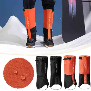 1 пара водонепроницаемый снежный чехол для ног для взрослого ребенка на открытом воздухе походные ботинки гетры зимняя охота кемпинг скалолазание M/L/XL
