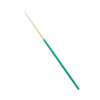 1 шт. Бамбуковая деревянная ложка для чистки ушей Противоскользящая зеленая резиновая ручка Earpick Earwax Drop Shipping