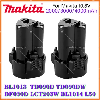 100% оригинальный аккумулятор Makita 10,8 В BL1013 Литий-ионный аккумулятор TD090D DF030D LCT203W BL1014 инструменты Аккумулятор