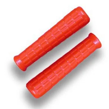 2 шт. Черный/красный чехол для резиновых ручек тачки Нескользящие ручки Крышки Внутренний диаметр 30 мм Ручки тачки