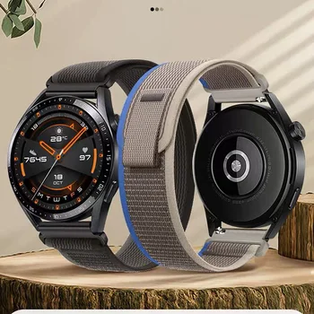 20 мм 22 мм Петля Ремешок Для Samsung Galaxy Watch 3 4 5 6 40 мм 44 мм Классический 43 мм 47 мм Ремешок Huawei 4 GT 3 2 46 мм Нейлоновый браслет
