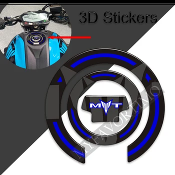 2018 2019 2020 Накладки на бак мотоцикла 3D Наклейки для Yamaha MT07 MT 07 SP MT-07 Наклейки Газ Мазут Колено Протектор Комплект