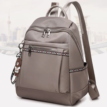 2022 Новый высококачественный кожаный рюкзак Женский дорожный рюкзак большой емкости Школьные сумки для девочек mochila