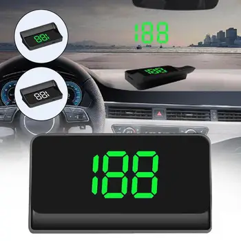 2023 HD Автомобильный проекционный дисплей HUD Проектор лобового стекла Система GPS для всех автомобилей Спидометр Авто Электроника Аксессуары Скорость КМ/ч