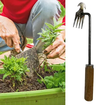 2023 Ручной инструмент для прополки Инструмент для вытягивания травы Лопата для копания травы Бытовые стальные сельскохозяйственные инструменты для посадки овощей
