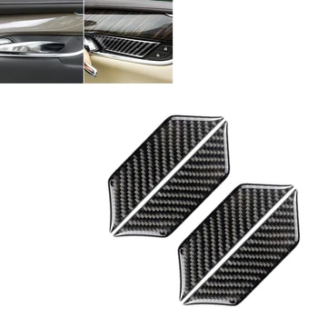 4PCS Автомобильная ручка межкомнатной двери Крышка чаши Наклейка Отделка Декоративная полоса для Cadillac XT5 2016-2023