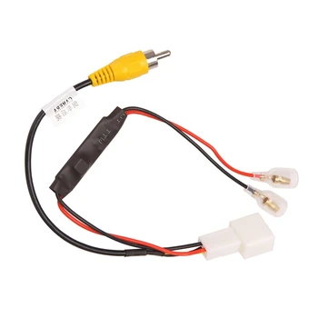 4X 4-контактный автомобильный реперстный кабель камеры для удержания проводов, кабель, штекер, адаптер, разъем, подходит для Toyota