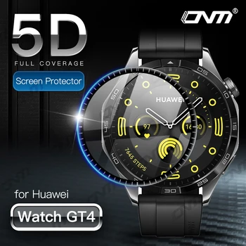 5D Защитная пленка для Huawei Watch GT4 46 мм Защитная пленка для экрана Защита от царапин для умных часов Huawei Watch GT 4 (не стеклянная)