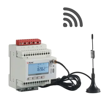 Acrel ADW300 Беспроводной счетчик энергии Интеллектуальный мониторинг мощности IoT Поддержка 4G Wi-Fi с проверкой данных приложения