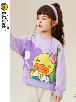 B.Duck Детская одежда Толстовки для мальчиков и девочек Детская осенняя одежда с капюшоном Модная детская одежда Модная одежда