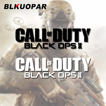 BLKUOPAR Call of Duty Black Ops II Текст Силуэт Авто Наклейка Личность Наклейка Мода Высечка Багажник Мотоцикл Авто Стайлинг