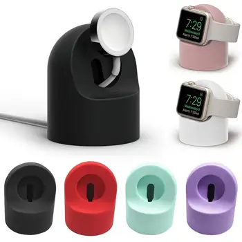 Bluelans Подставка для зарядного устройства для наручных часов Ударопрочный без запаха Недеформируемый многофункциональный кронштейн зарядного устройства для часов для Apple-Watch
