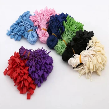 Hang Tag Пластиковая высококачественная веревка для бирки для одежды Упаковка из 1000 шт