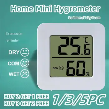 Home Мини-гигрометр Измеритель влажности воздуха Электронный интеллектуальный термометр Спальня Датчик температуры тела Домашняя детская комната