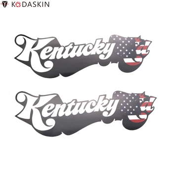 KODASKIN Автомобильные Окна Виниловые Наклейки Эмблемы Наклейки Содружество для KFC Kentucky Amerca