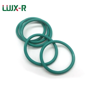 LUJX-R 10 шт. 5,3 мм уплотнительное кольцо уплотнительное кольцо уплотнительное кольцо фтора OD29,1 / 40,6 / 43,1 / 45,6 / 48,1 ~ 63,6 мм Зеленая прокладка FKM Oring