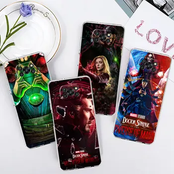 Marvel Doctor Strange Witch Чехол для телефона Xiaomi Poco M5 X3 Pro M3 X3NFC F1 M5s Mi 13Pro 9T 12 11 Lite 5G NE 13 10 Мягкая обложка