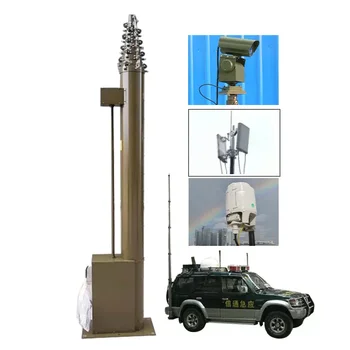 ODM Yangbo алюминиевая электрическая телескопическая мачта, установленная на транспортном средстве