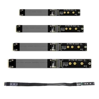 R44SF для M.2 NVMe SSD Riser Card Удлинительный кабель 32 Гбит/с PCIE для M для ключа S