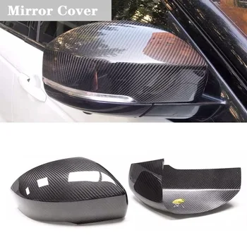  Real Dry Carbon Fiber Door Side Mirror Cover Подходит для Range Rover Sport Land Rover Discovery LR4 LR5 2013-2021