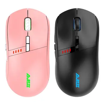 RGB 2.4G Ajazz i305Pro RGB игровая мышь Два ПК Офисные мыши 16000 DPI