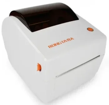 Rongta 4-дюймовая машина для печати этикеток с прямой термопечатью, настольный USB-принтер штрих-кода RP410