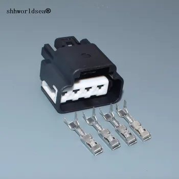 Shhworldsea 2/100Sets 4-контактный 2,8 мм Auto Electri водонепроницаемый жгут проводов Разъем электрического кабеля 15326886