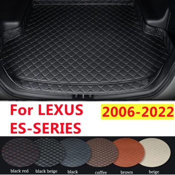 SJ High Side Custom Fit для LEXUS ES-SERIES 2006-21-2022 Всепогодный водонепроницаемый коврик для багажника автомобиля AUTO Задний грузовой вкладыш Чехол Коврик