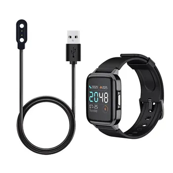 Smartwatch Док-станция Зарядное устройство Адаптер USB Кабель для зарядки USB Шнур для Haylou solar LS01 Smart Watch Power Charge Wire Аксессуары