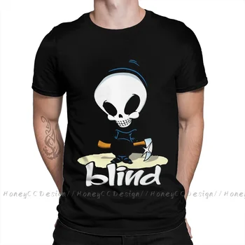Spitfire Cool Skate Blind Print Хлопковая футболка Camiseta Hombre Для мужчин Мода Уличная Рубашка Подарок