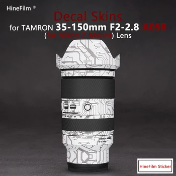 Tamron 35-150 F2-2.8 для объектива с байонетом Nikon Премиум Наклейка Скин для Tamron 35150 Защитная пленка для объектива 35 150 Наклейка