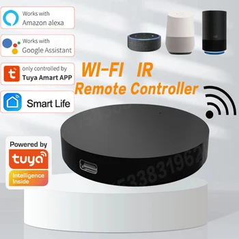 TUYA Smart IR Remote Control WiFi Пульт дистанционного управления для умного дома Управление для TV DVD AUD AC работает с Amz Alexa Google Home