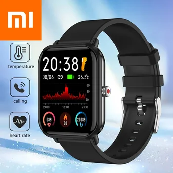 Xiaomi Модные смарт-часы Женские мужские упражнения Сердечный ритм Артериальное давление Фитнес-трекер Водонепроницаемые смарт-часы для iOS Android