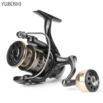 YUBOSHI 1000-7000 HD-Series Сверхлегкая рыболовная катушка Гладкая металлическая шпуля Спиннинговая катушка Аксессуары для рыбалки Инструменты