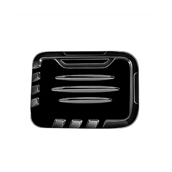 Автомобильная ярко-черная крышка топливного бака Крышка крышки декоративного покрытия для Toyota Alphard 40 Series 2023+ Автомобильные аксессуары