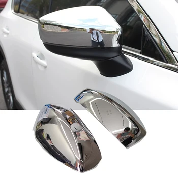 Автомобильные аксессуары Внешняя отделка зеркала заднего вида Крышка зеркала заднего вида для Mazda CX-5 2017 2018 2019 2020 2022 2021 CX5 KF Styling