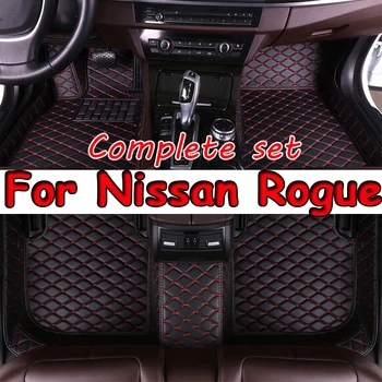 Автомобильные коврики для Nissan Rogue X-Trail X Trail T32 2014~2020 Ковры Кожаные коврики Коврики Коврики Коврики Аксессуары для интерьера автомобиля 2015