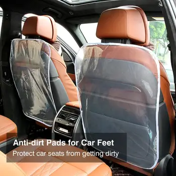 Автомобильные чехлы на сиденья для детей младенцев Автомобильный протектор спинки сиденья автомобиля Защитный чехол, коврик для ног, защищает от грязи и грязи
