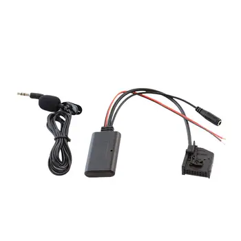 Автомобильный 3,5-мм аудио AUX в Bluetooth Микрофонный кабель Адаптер подходит для Comand 2.0