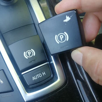 Автомобильный электронный ручной тормоз Стояночный тормоз P Auto H Кнопка Переключатель Замена крышки для BMW X5 X6 F15 F16
