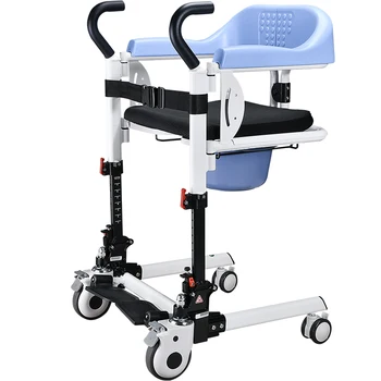 аппарат многофункциональный парализованный лежачий уход за пожилыми людьми устройство для транспортировки складной и регулируемый туалет и душ для инвалидов