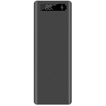  Версия быстрой зарядки 10X18650 Чехол для внешнего аккумулятора Двойной USB Зарядка мобильного телефона QC 3.0 PD 18650 Держатель батареи Зарядная коробка