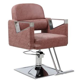 Винтажные профессиональные парикмахерские кресла Вращающиеся роскошные вращающиеся стулья для педикюра Салон красоты Cadeira Мебель для салона MQ50BC