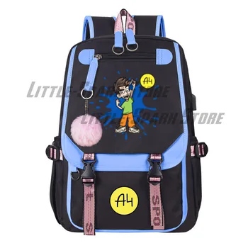 Высокое качество Влад a4 Бумага Розовый рюкзак Мерч A4 Lamba Школьная сумка для учеников начальной школы симпатичная школьная сумка для девочки