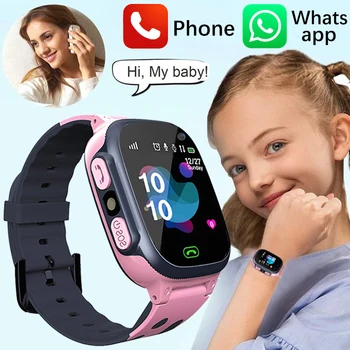 Детские часы Call Kids Умные часы для детей GPS SOS Водонепроницаемые часы для умных часов SIM-карта Трекер местоположения Детские часы