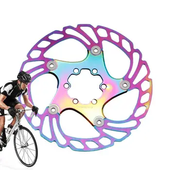 Дисковые тормоза горного велосипеда Красочные велосипедные дисковые тормоза Модификация тормозов для дисковых велосипедов Сплошной дисковый тормоз Велосипедный аксессуар для