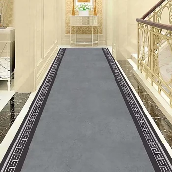  Длинные коврики для отеля в европейском стиле для бегуна по коридору могут быть изготовлены по индивидуальному заказу: проход, кабинет, гостиная, ковер, холл, прихожая, ресторан, коврики