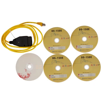  для E-SYS Icom для Bmw Enet Ethernet - Obd Интерфейс Кабель Кодирование Диагностический кабель серии F