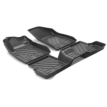  для MG ZS 2017-2020 Левое вождение Водонепроницаемые нескользящие 3D TPE Автомобильные коврики Полностью окруженные Специальные аксессуары для ног